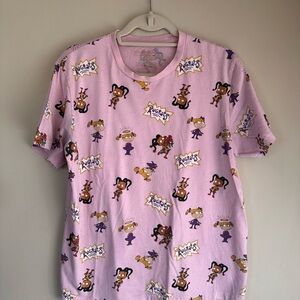 Nickelodeon Pink Rugrats Short Sleeve Tee